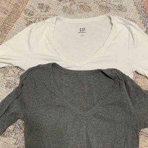 Gap Maternity long sleeve tees